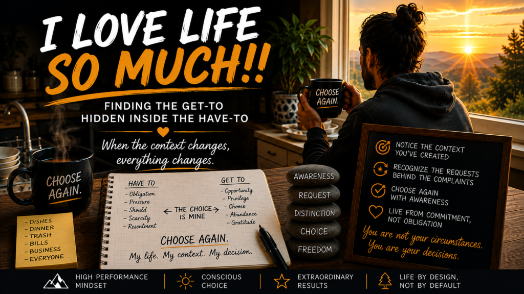 How to Stop Feeling Overwhelmed: Turn “Have To” Into “Get To”